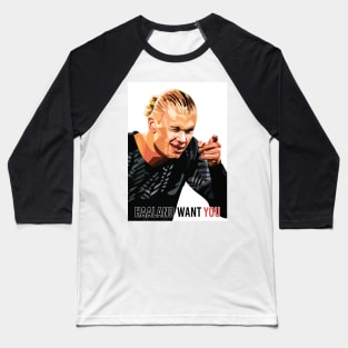 Erling Haaland Funny Baseball T-Shirt